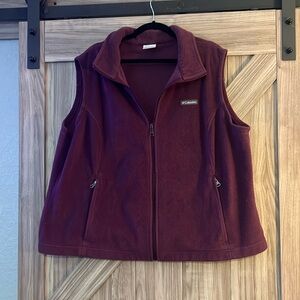 Purple Columbia vest